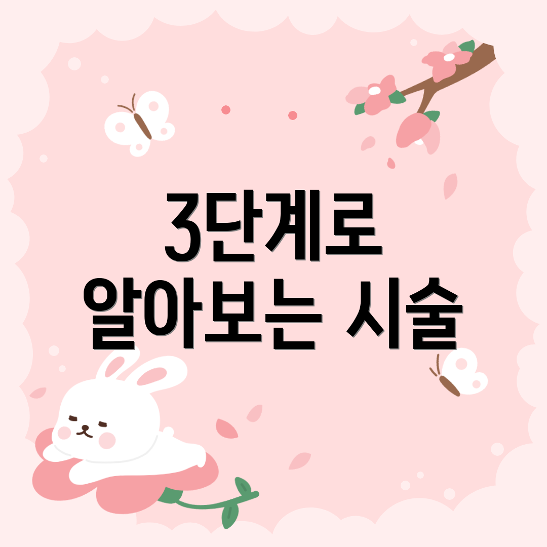 3단계로 알아보는 시술