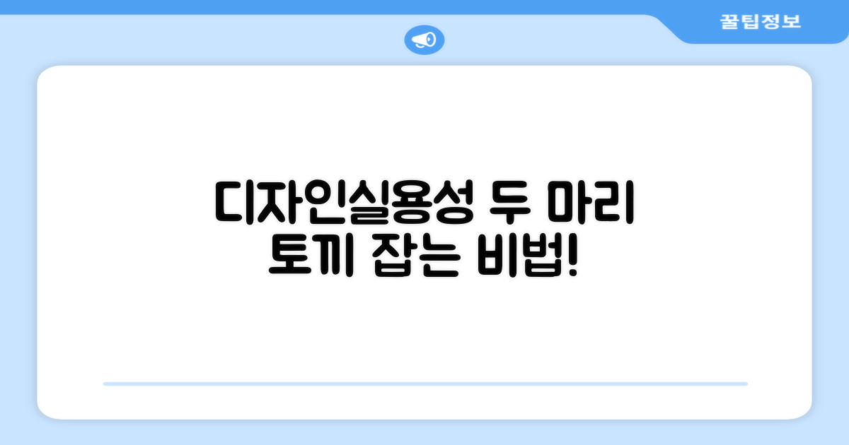 디자인과 실용성, 두 마리 토끼