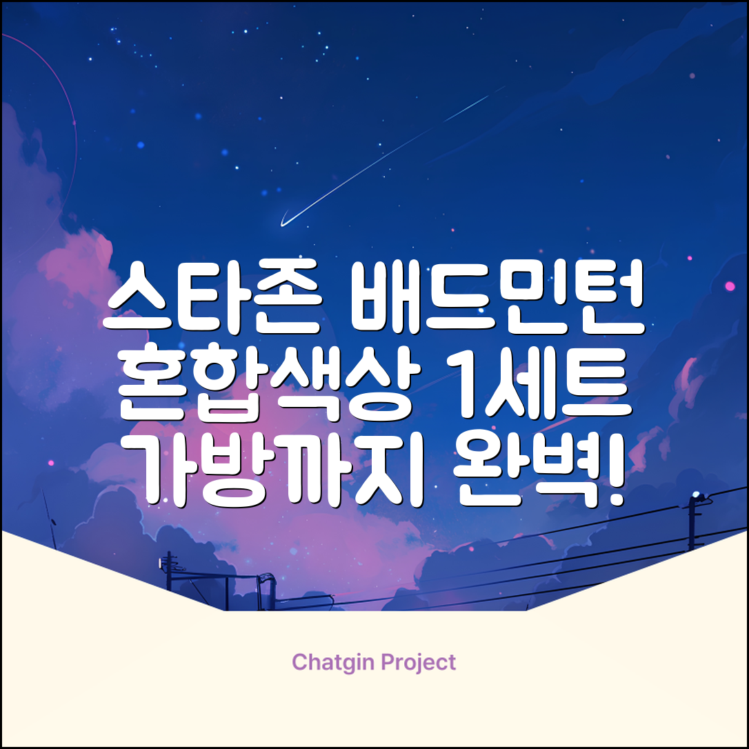 스타존 배드민턴 그물 네트 + 가방, 혼합색상, 1세트 추천 리뷰