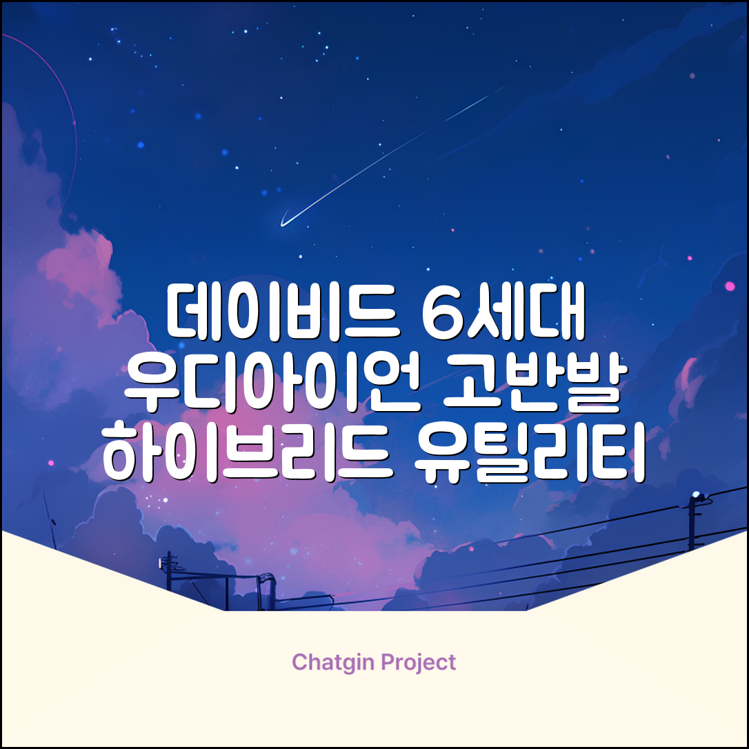 데이비드 신형 6세대 우디아이언 고반발 하이브리드 유틸리티 우드 + 자석티 2번 3번 4번 5번, SR, 23도 추천 리뷰